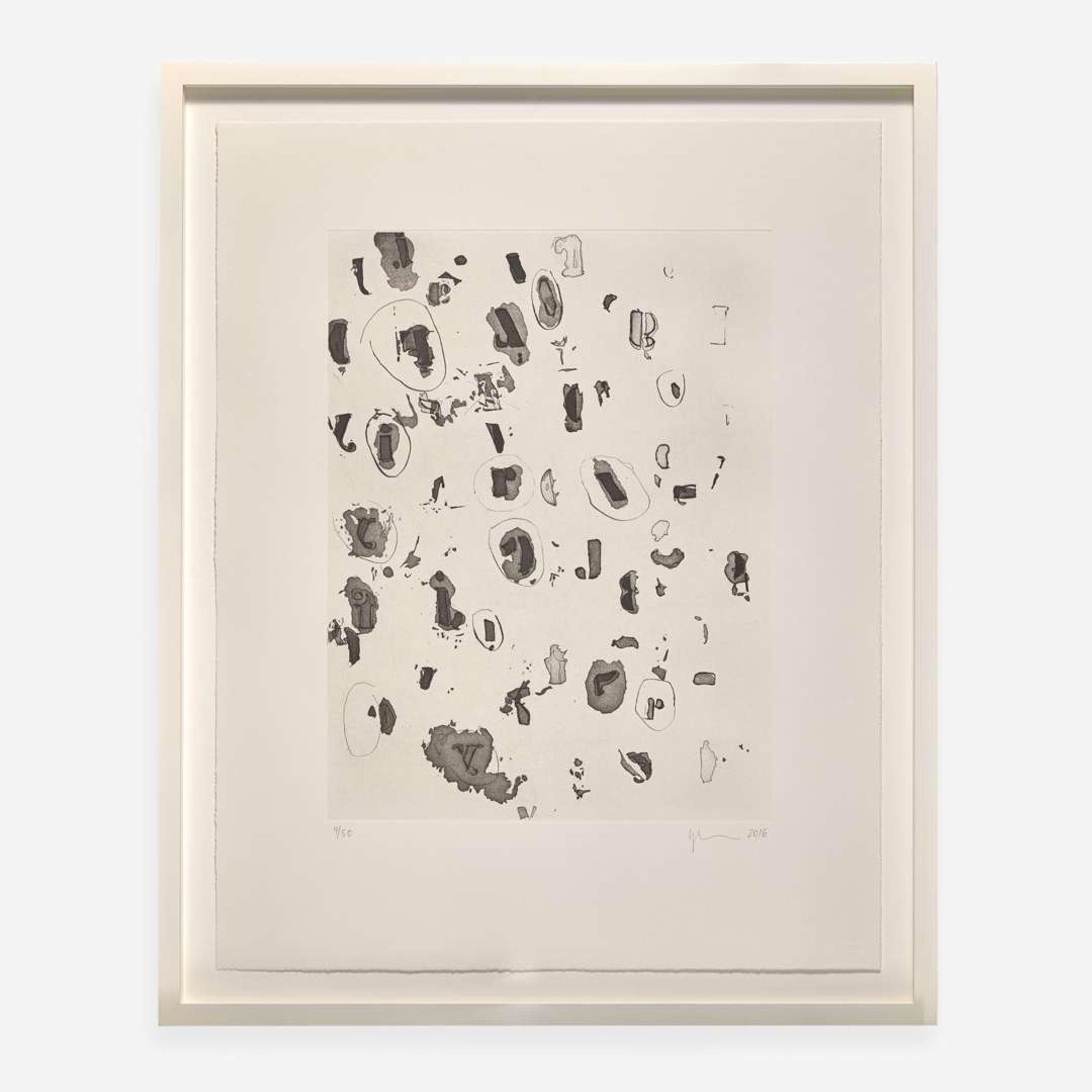 Glenn Ligon (American, b. 1960) Some Circled, Some Not