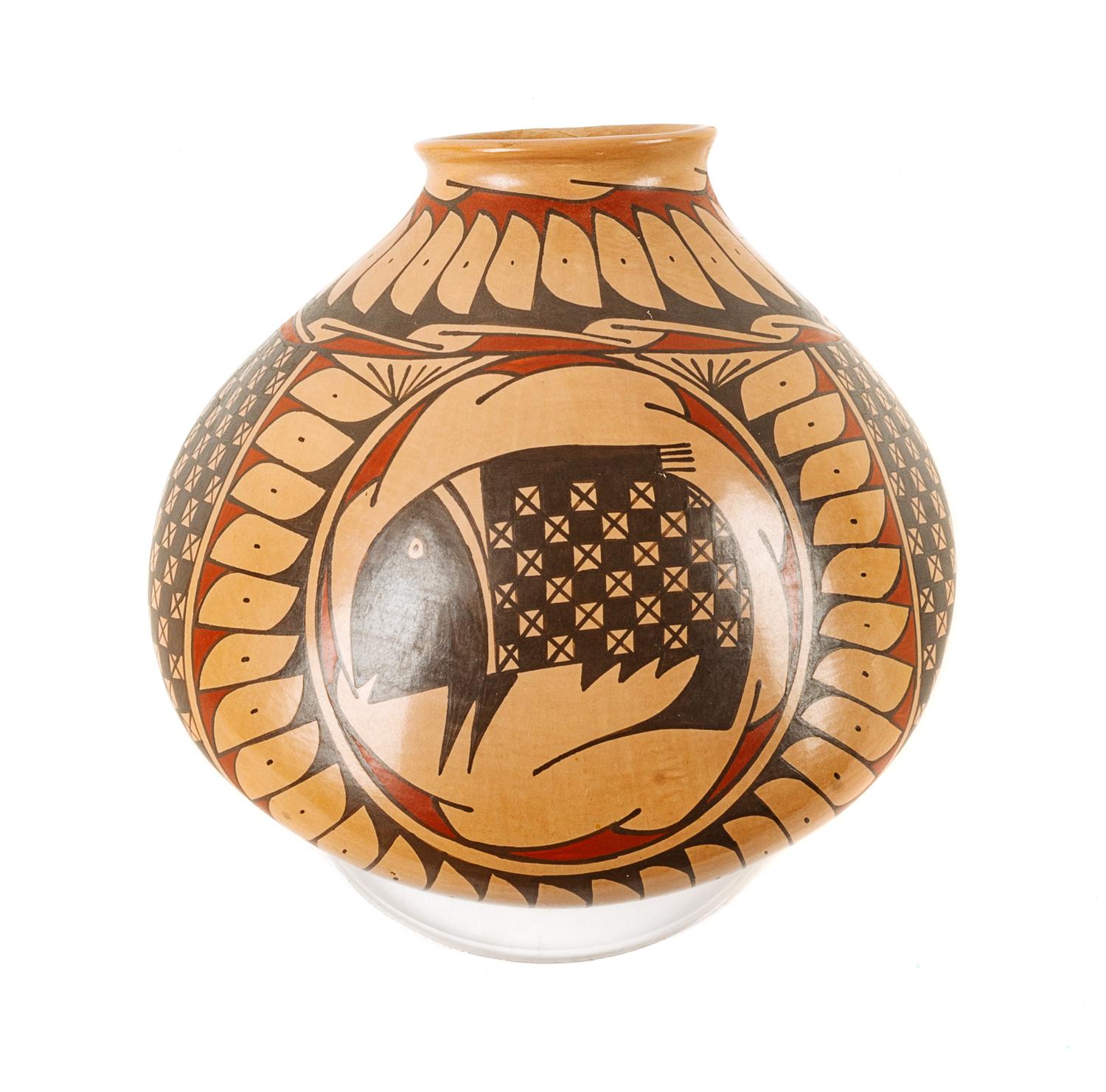 Contemporary Mata Ortiz Polychrome Vessel