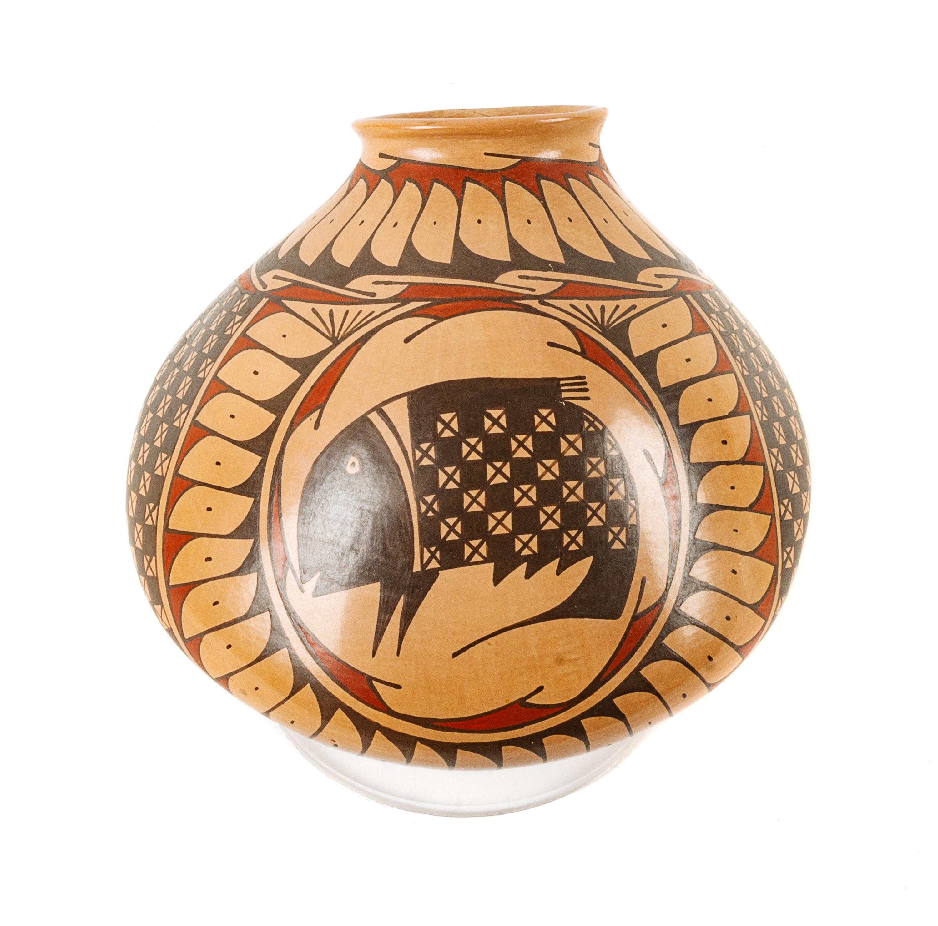 Contemporary Mata Ortiz Polychrome Vessel