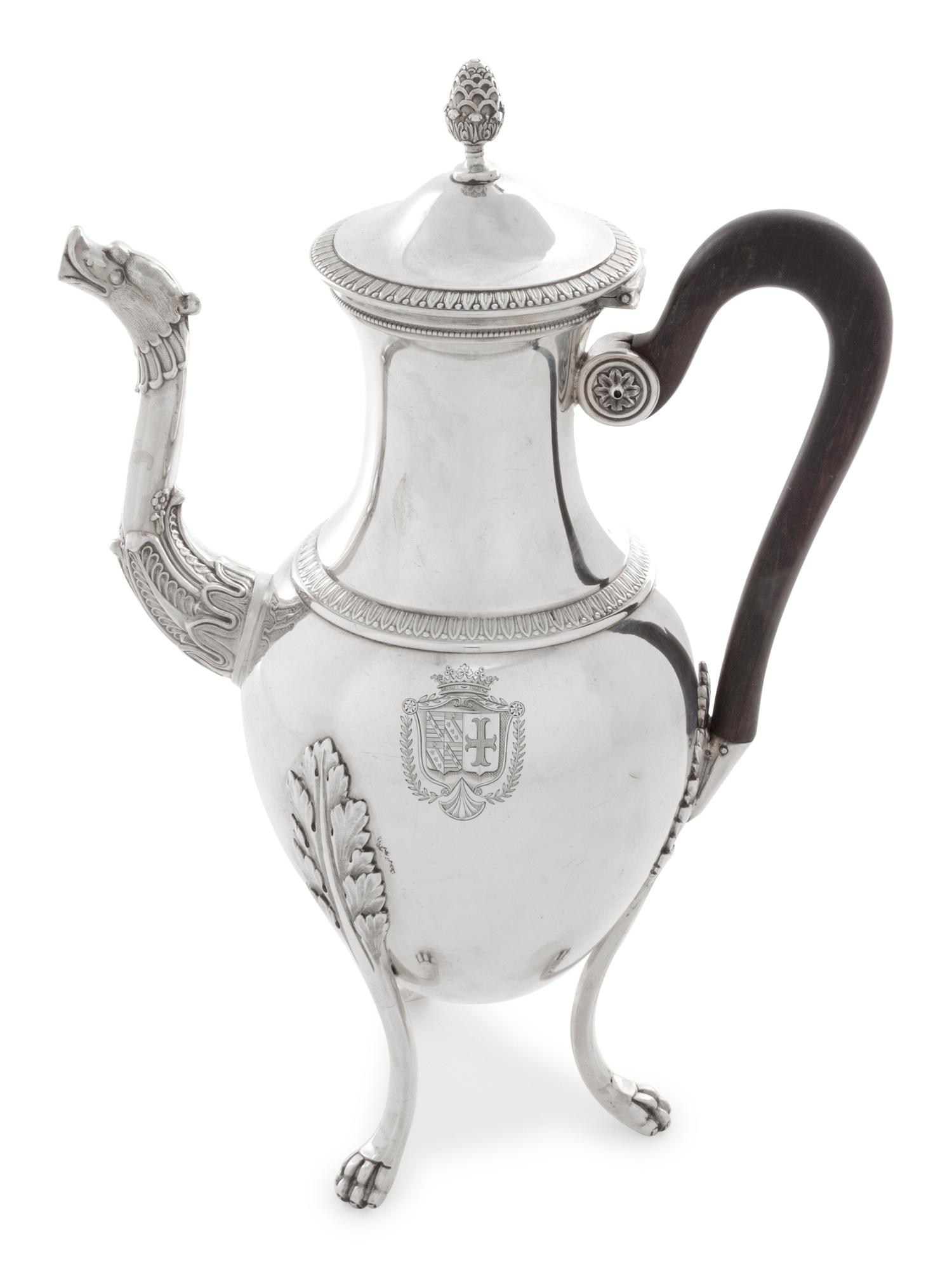A French Silver Coffee Pot