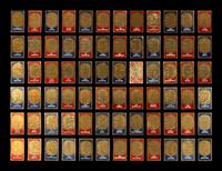 A Complete Set of 1965 Topps Embossed Baseball Cards (72/72)