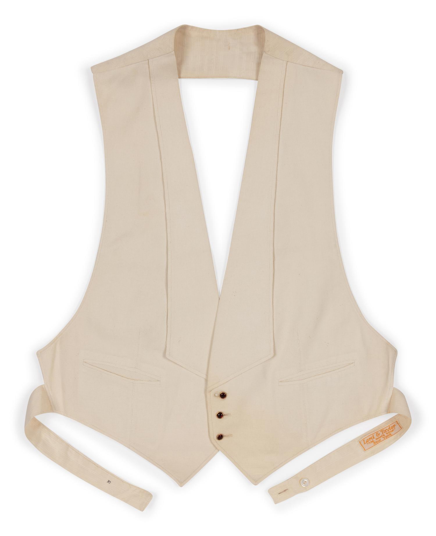 Four Men's 19th Century Waistcoats/Vests, 1840-1900