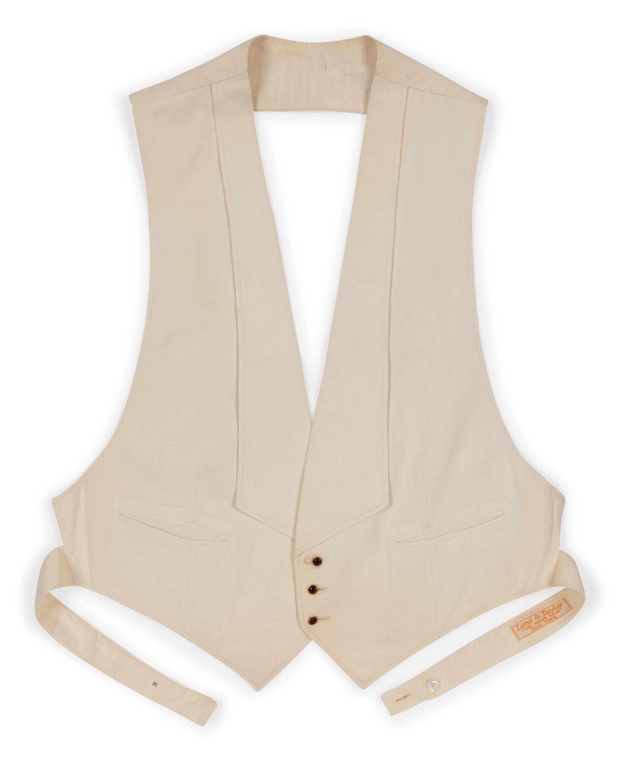 Four Men's 19th Century Waistcoats/Vests, 1840-1900