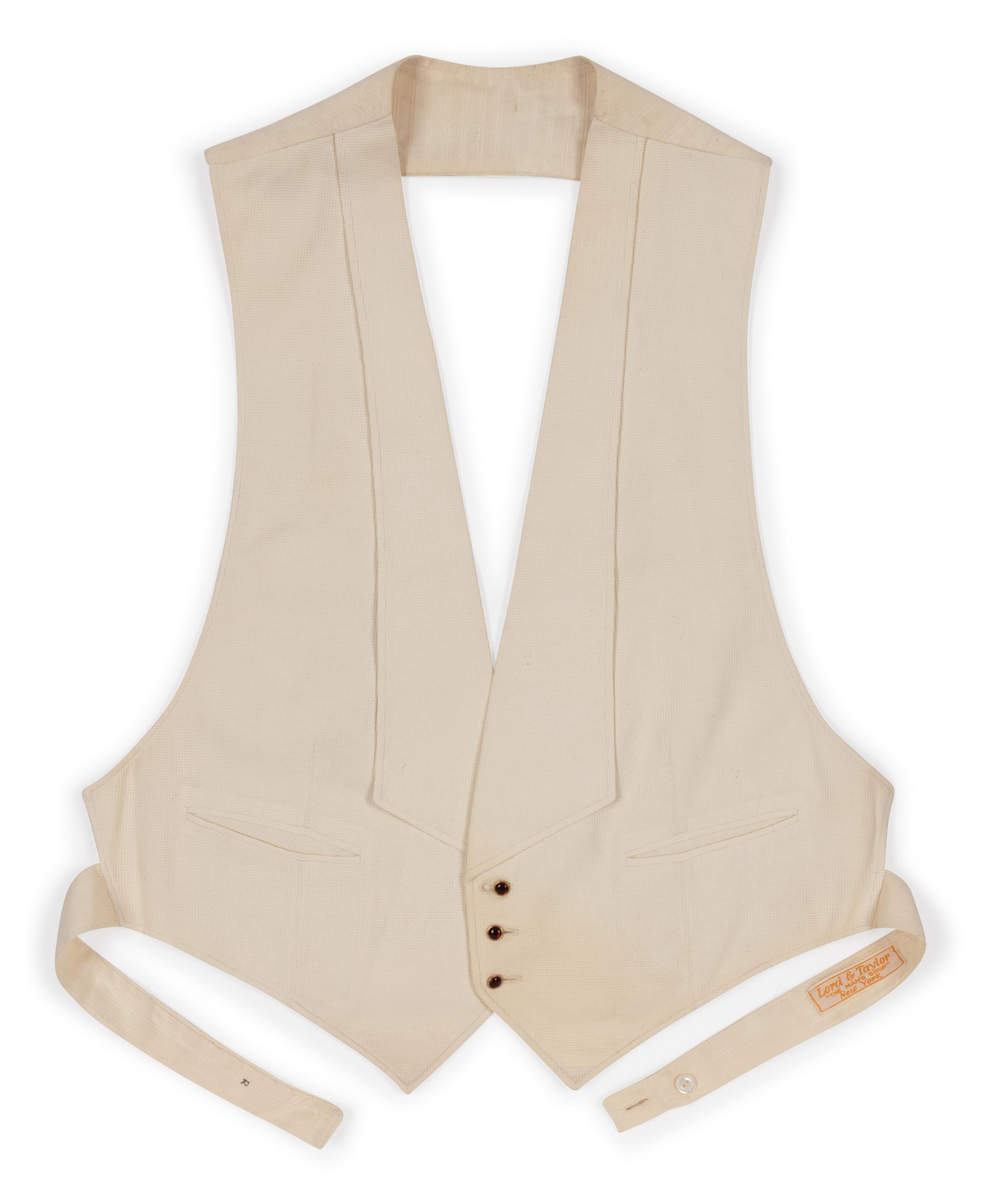 Four Men's 19th Century Waistcoats/Vests, 1840-1900
