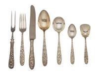 An American Silver Flatware Service