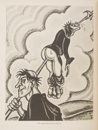 (RABELAIS, FRANCOIS) PUTNAM, SAMUEL, trans. All the Extant Works of Francois Rabelais. NY, 1929. 3 vols. Ltd., 43/200 illus. by A. King