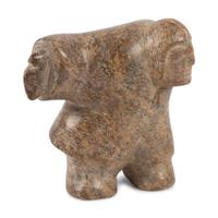 Inuit Figural Soapstone Sculpture