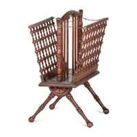 A Victorian Stick and Ball Collapsable Canterbury