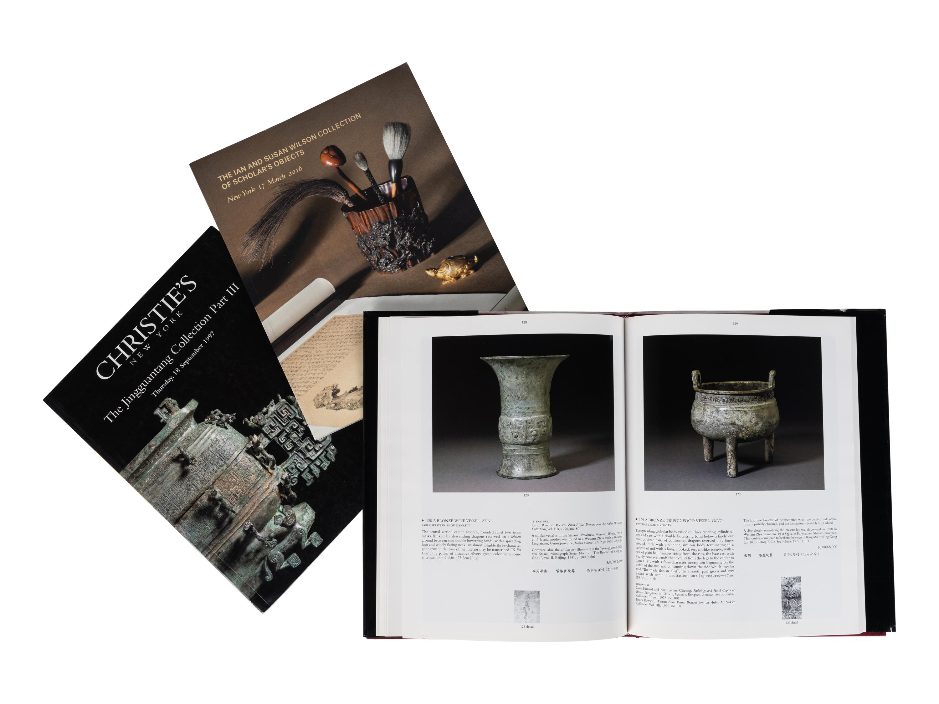 [PRIVATE COLLECTIONS] A group of catalogues about Chinese Art in Private Collections, comprising: