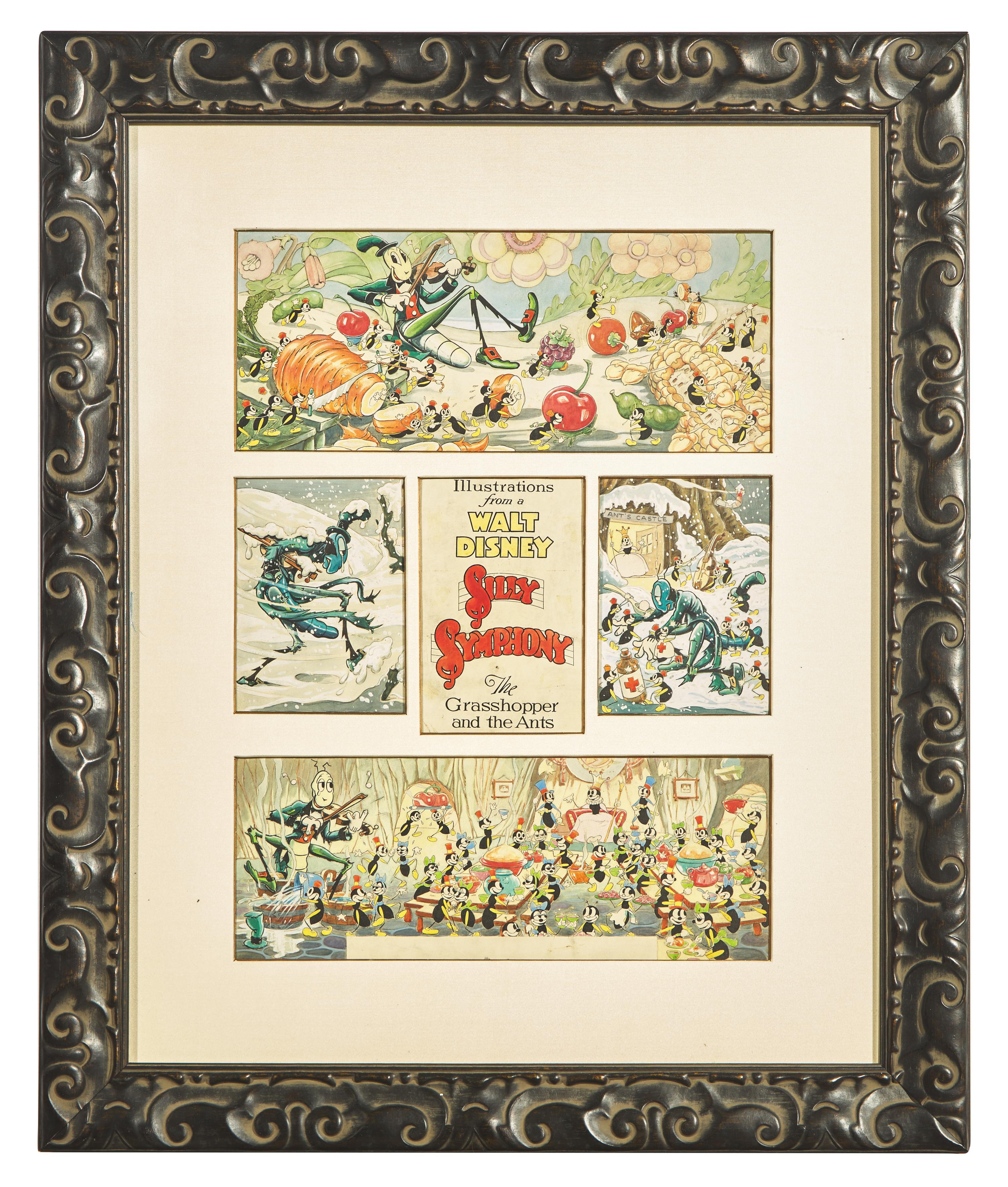 The Grasshopper And The Ants; Original illustrations for Walt Disney's Silly Symphon y, Good Housekeeping, 1934