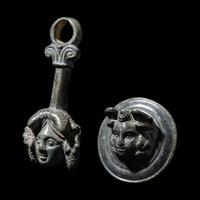 Two Roman Bronze Appliques