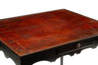 A Louis XV Provincial Ebonized Writing Table