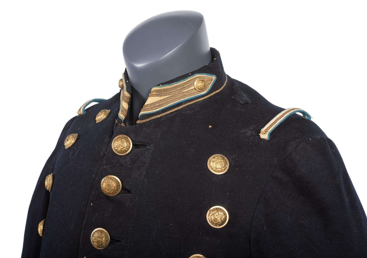 [MILITARY - UNIFORMS & ACCOUTREMENTS]. New York Militia frock coat, [ca 1870s-1880s].