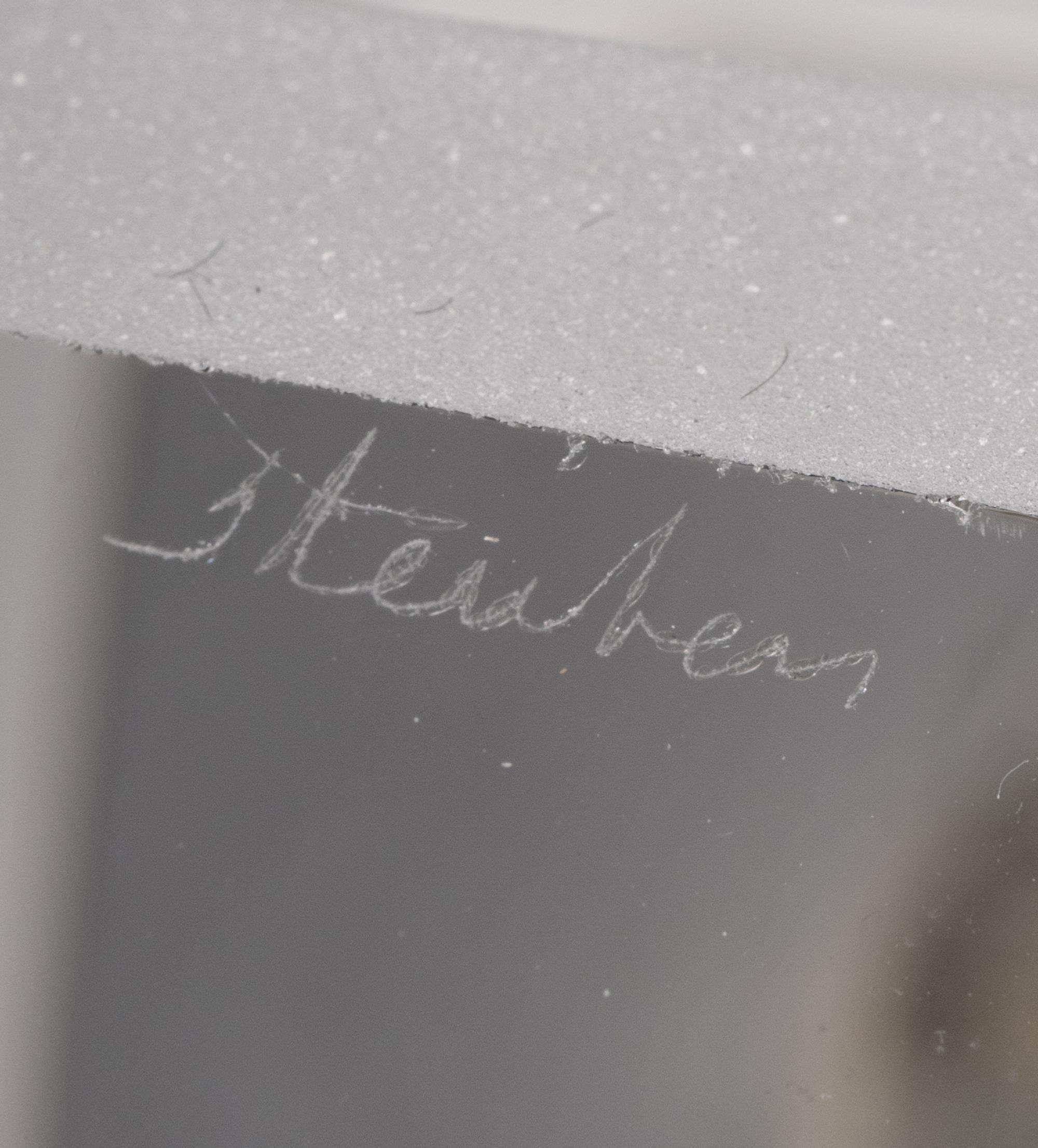 A Steuben Glass and Silver Ice Hunter Sculpture