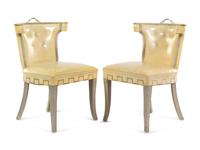 A Set of Nine Oxford-Kent Dining Chairs