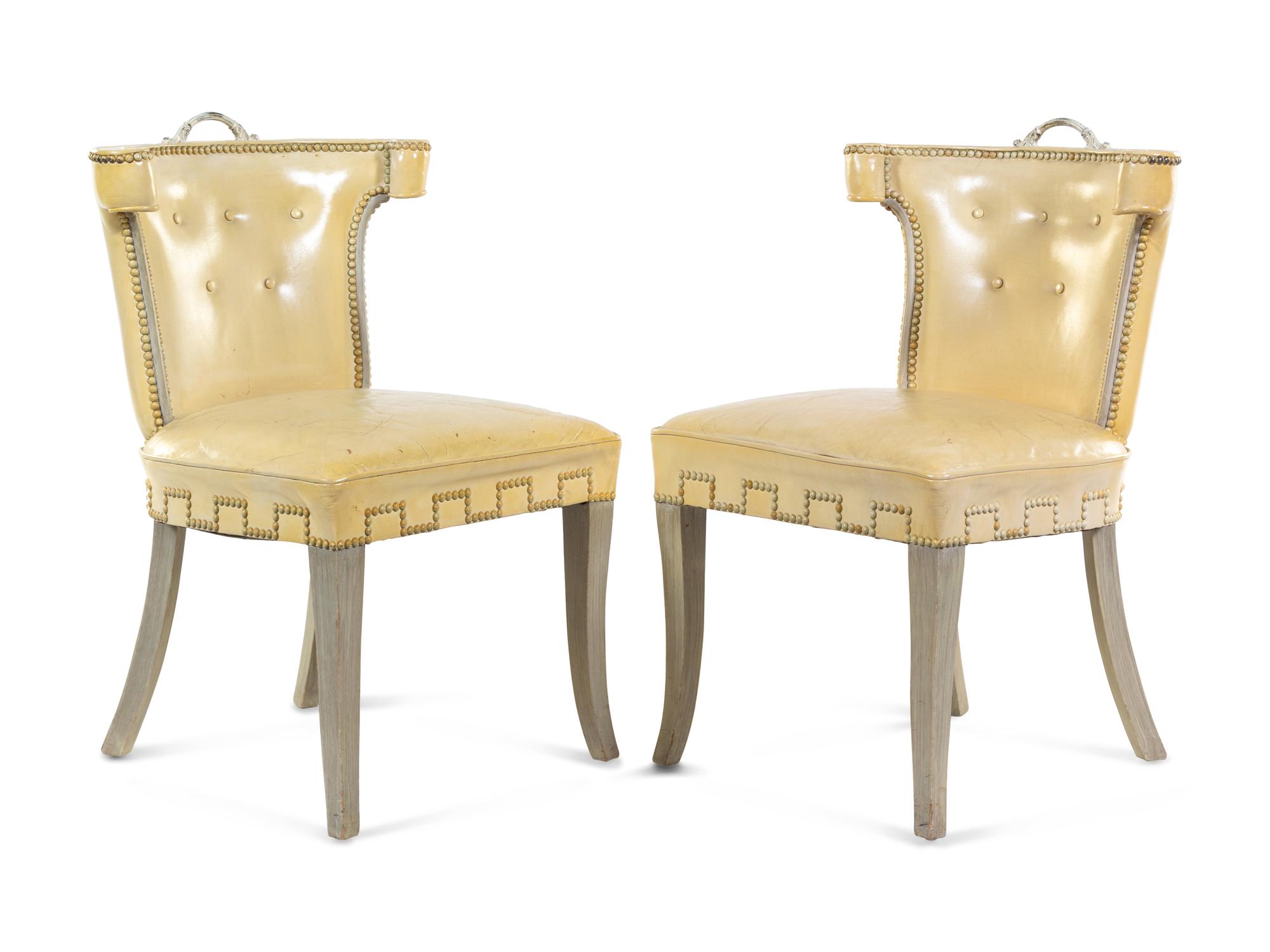 A Set of Nine Oxford-Kent Dining Chairs