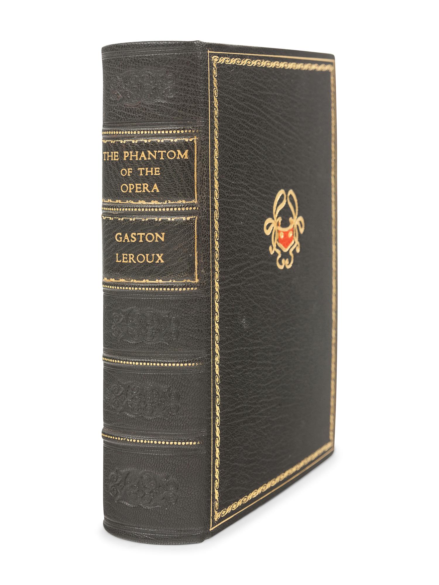 LEROUX, Gaston (1868-1927). The Phantom of the Opera. New York & Indianapolis: Bobbs-Merrill, 1911.