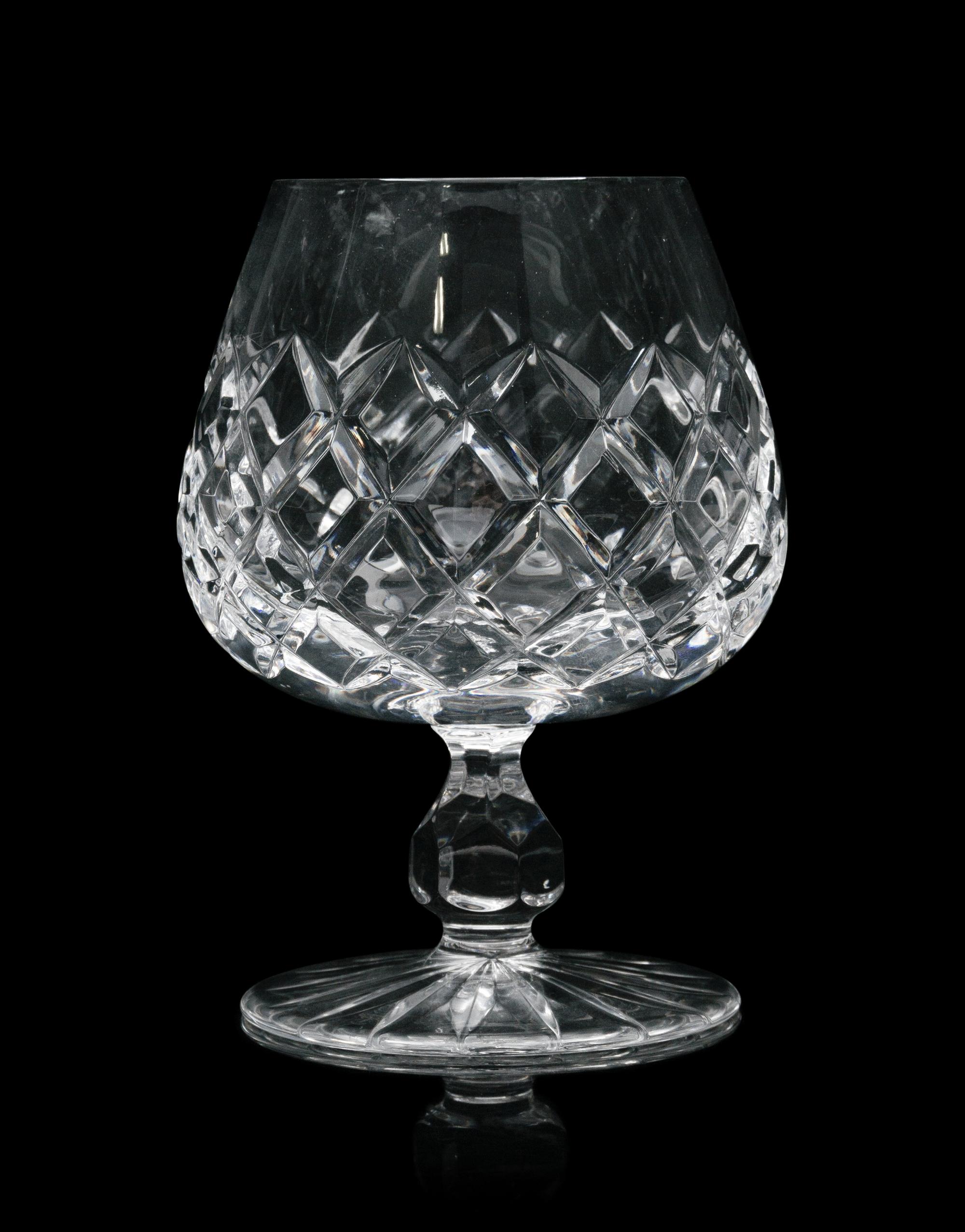 A Waterford Cut Glass Stemware Service