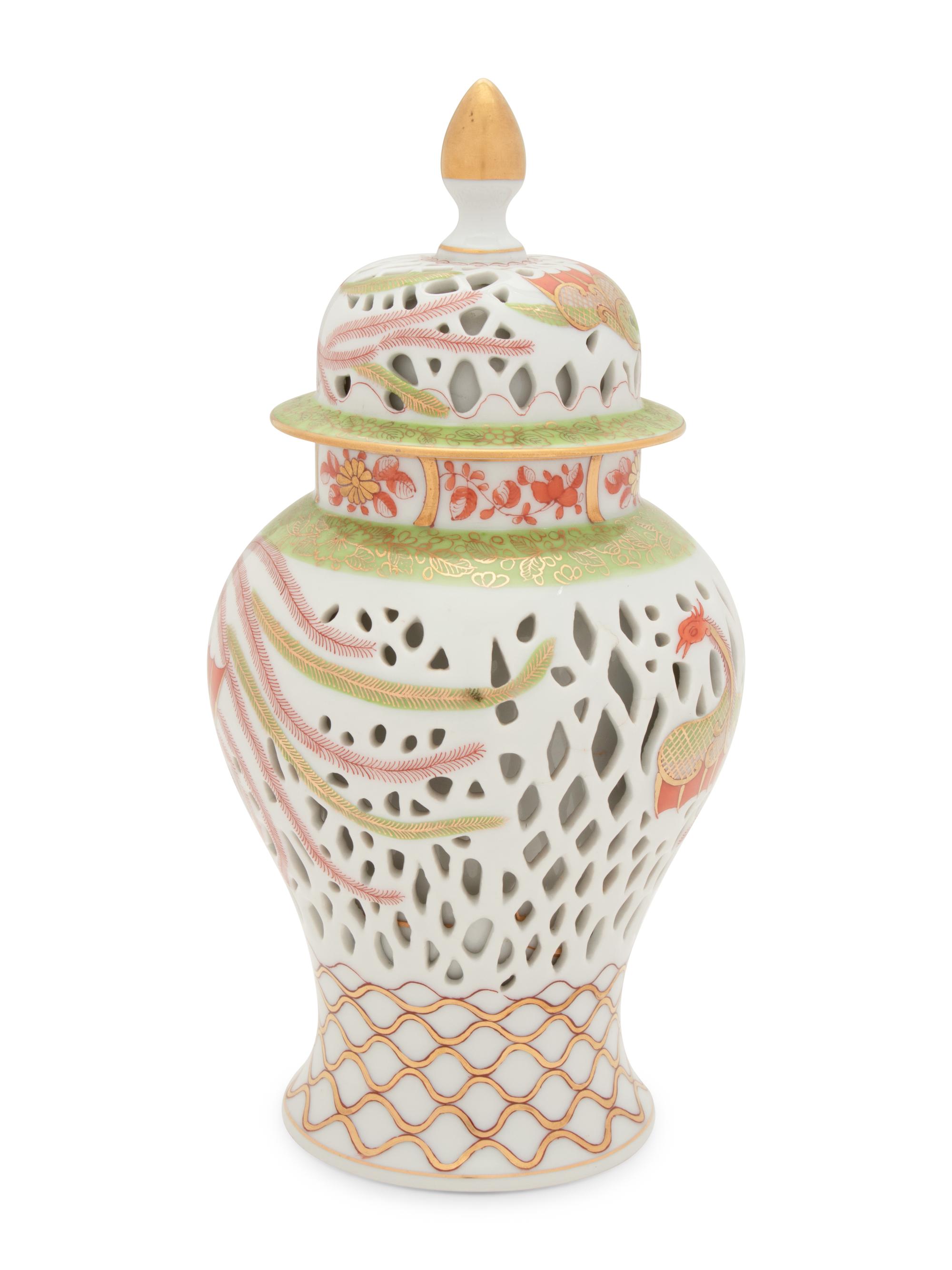 A Herend Porcelain Vase
