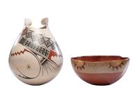 Mata Ortiz and Maricopa Pottery Jars