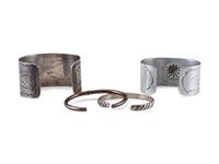 Navajo and Southwestern-style Cuff Bracelets