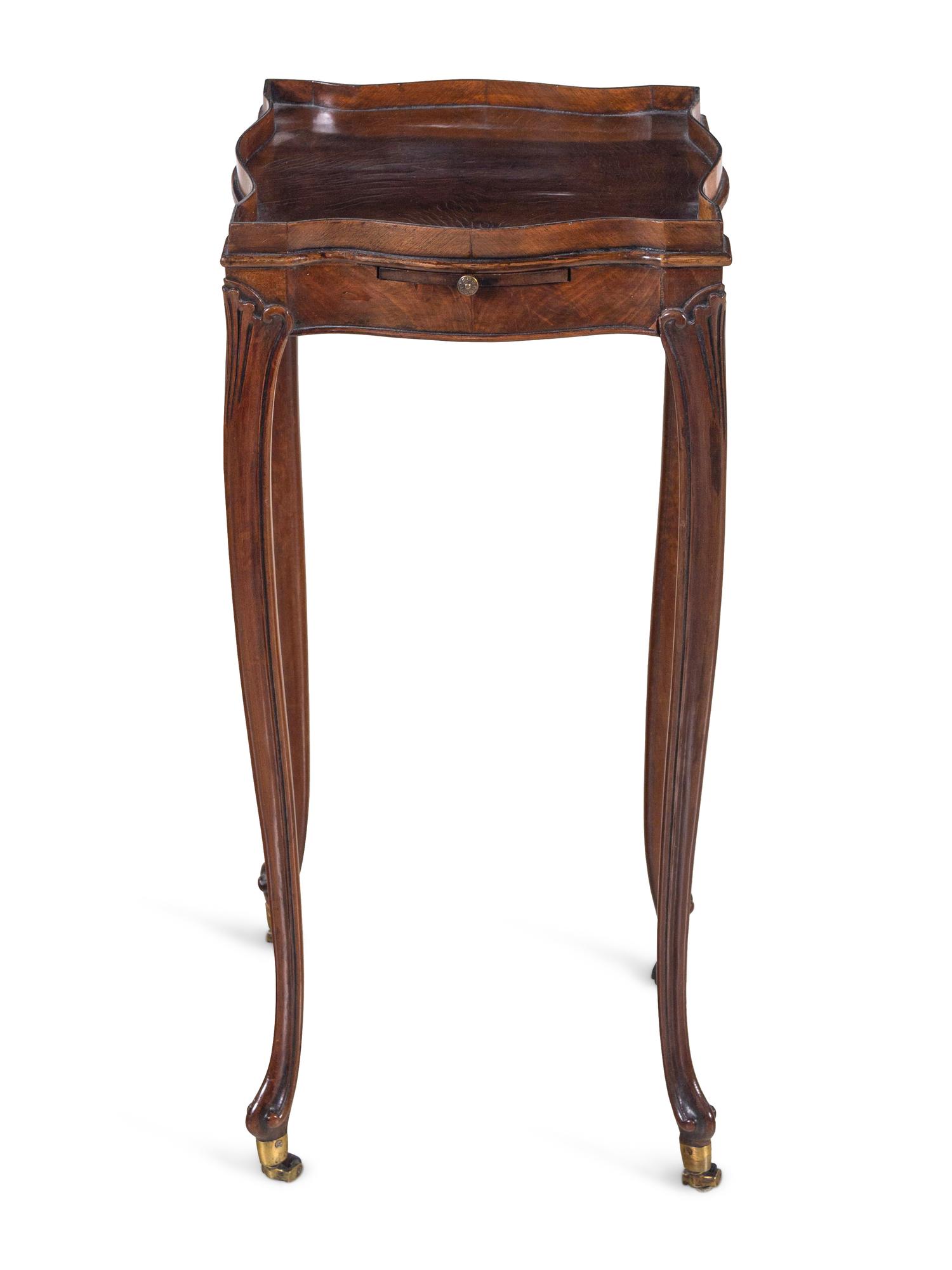 A George III Mahogany Kettle Stand