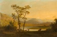Artist Unknown, (19th century), Landscape with Cow