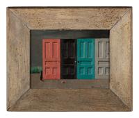 Untitled (Four Doors, Cat)