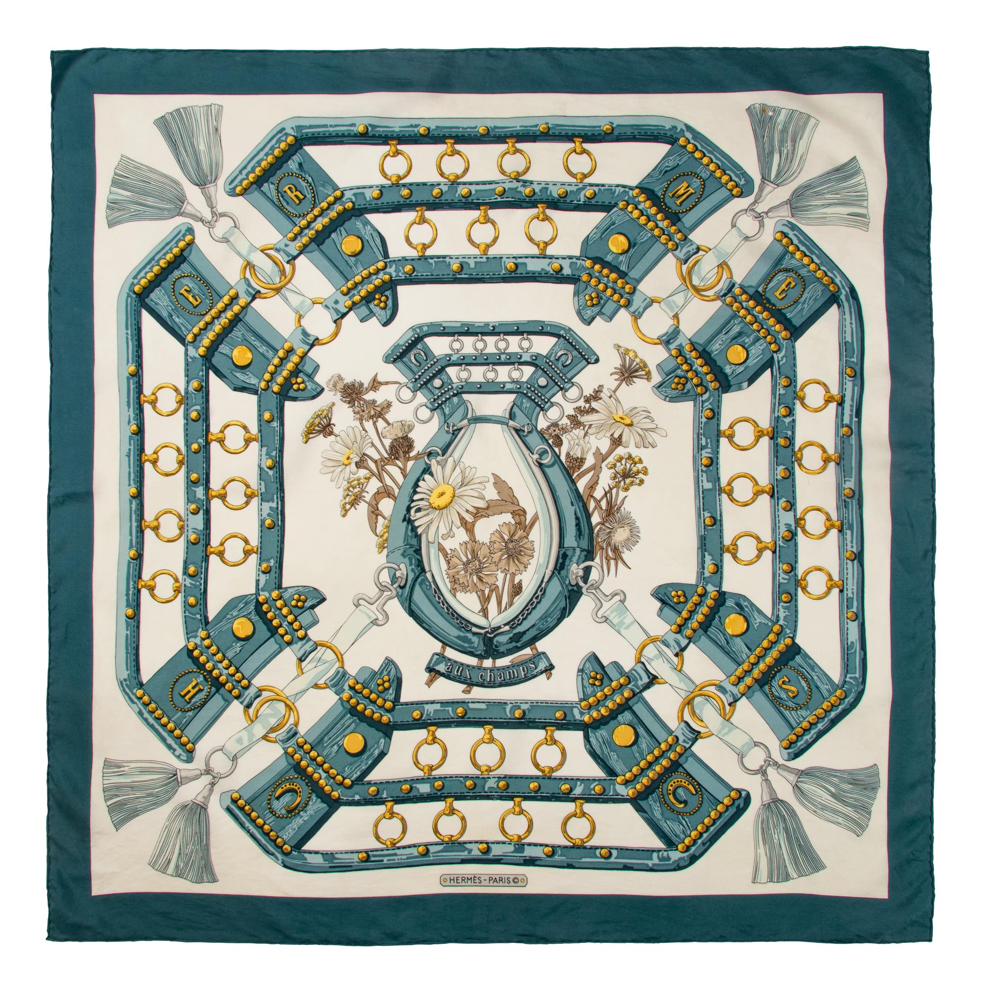 Two Hermès Scarves