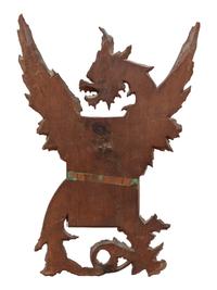 A Renaissance Revival Carved Walnut Mirror