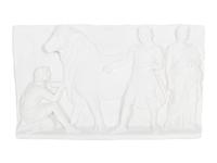 Two Cast Plaster Relief Panels After the Antique