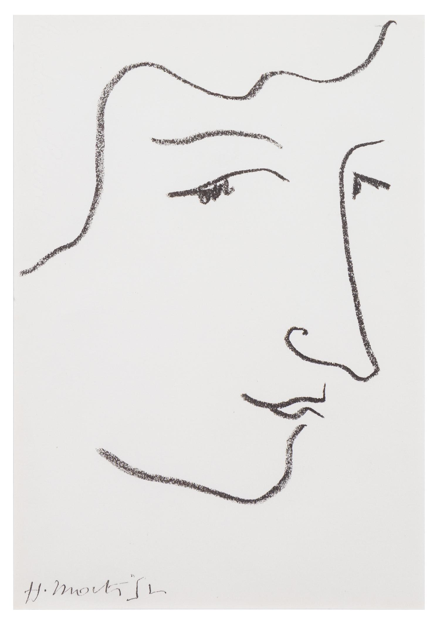 Henri Matisse, (French, 1869-1954), Colette, 1951