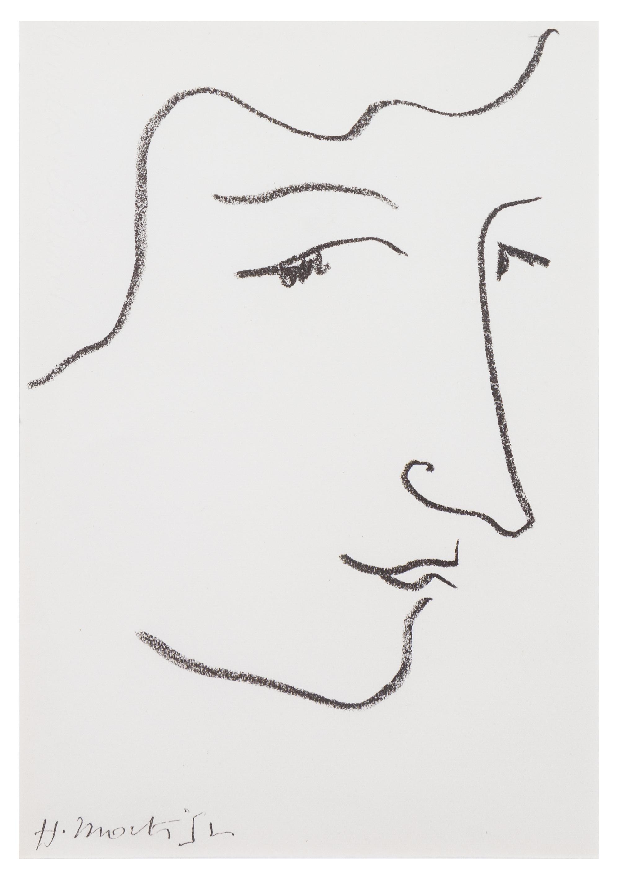 Henri Matisse, (French, 1869-1954), Colette, 1951