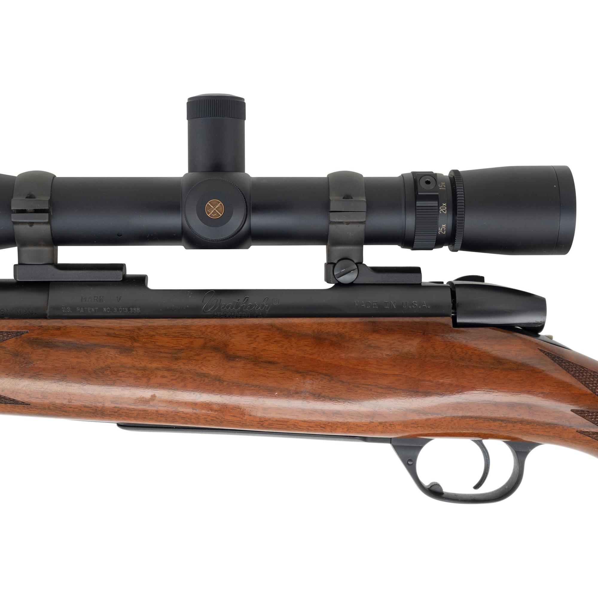 *Weatherby Mark V Deluxe in .300 Wby. Mag. with Heavy Barrel and Leupold Scope