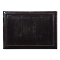 A Chinese Qiangjin and Tianqi Lacquer Rectangular Tray, 19th Century 清中期 戧金填漆花鳥圖長方盤