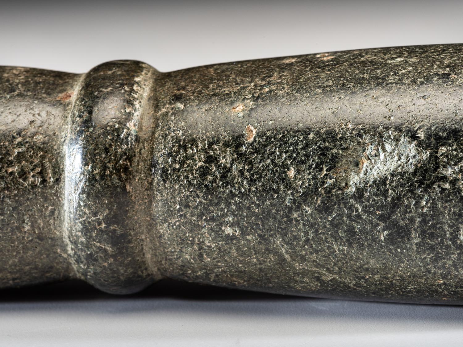 A Steatite Biconical Tube Pipe