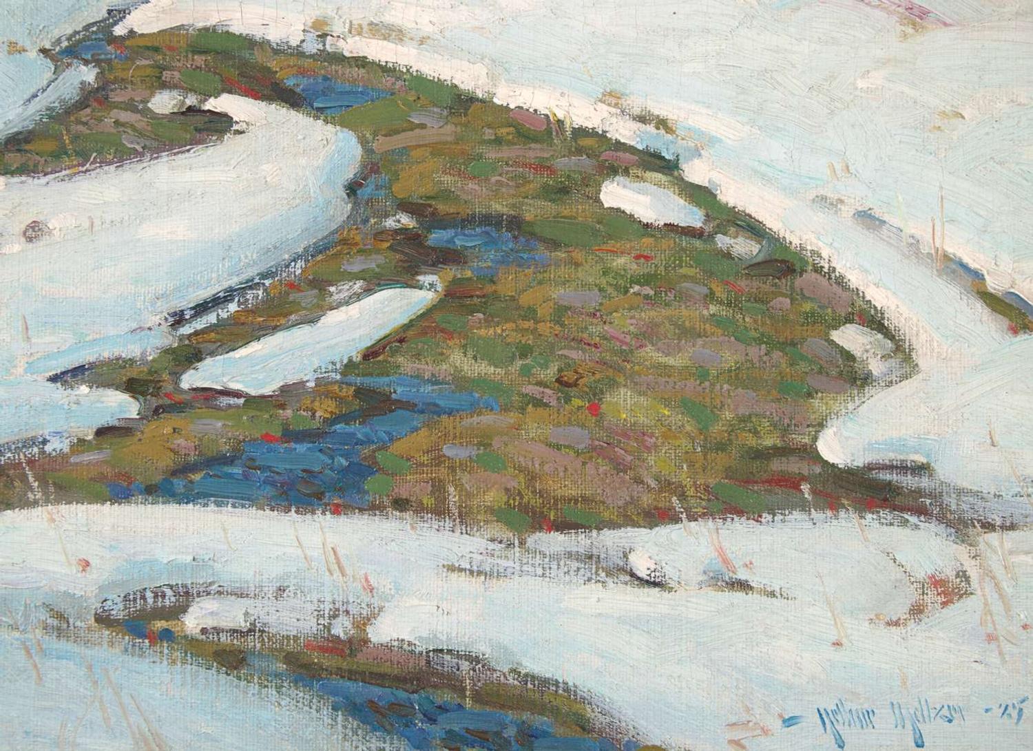 Arthur Meltzer (American, 1893–1989) - Snow Landscape