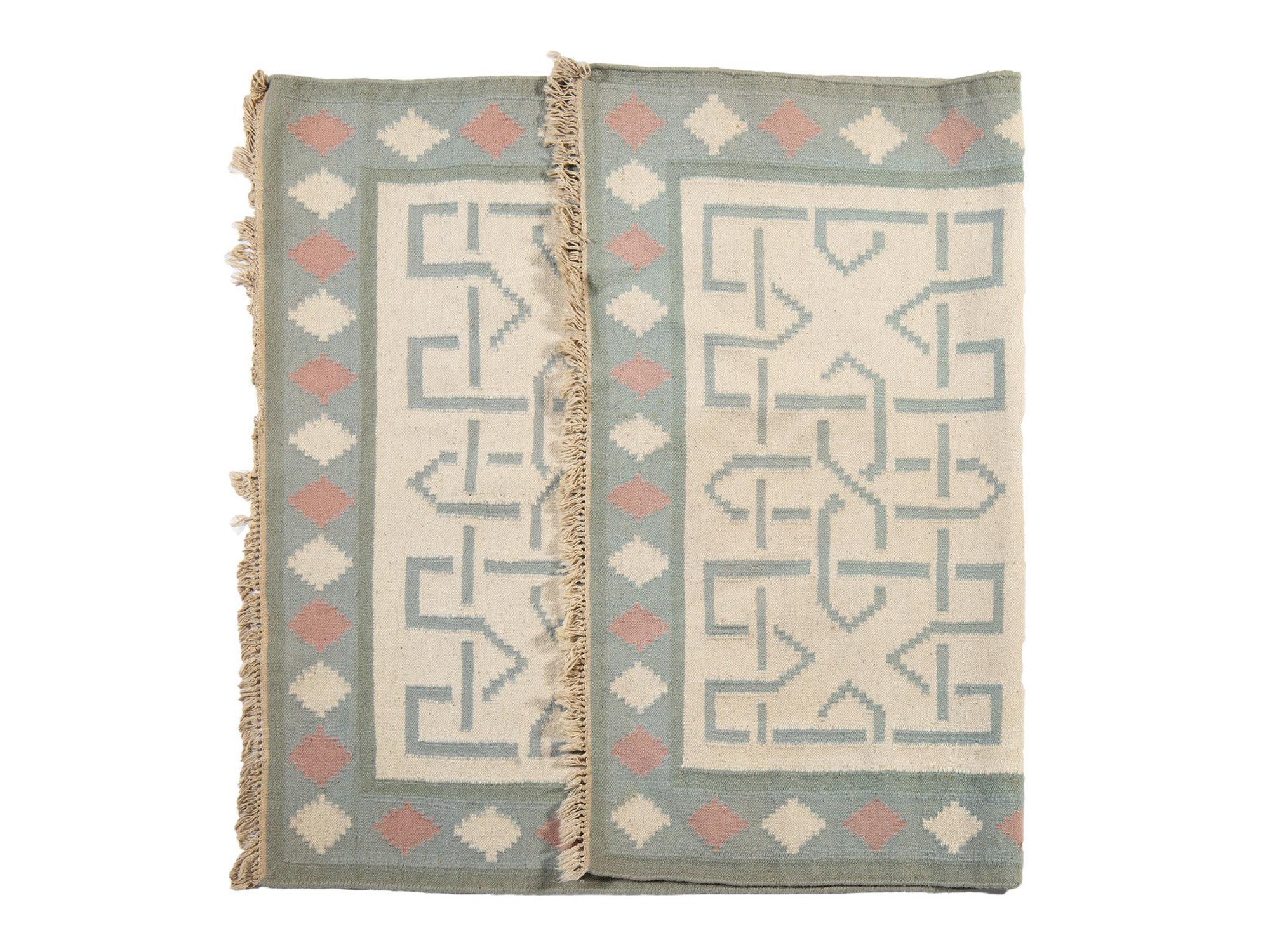 Three American Woven Area Rugs
