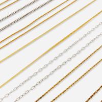 A Miscellaneous Collection of Gold Fashion Necklaces