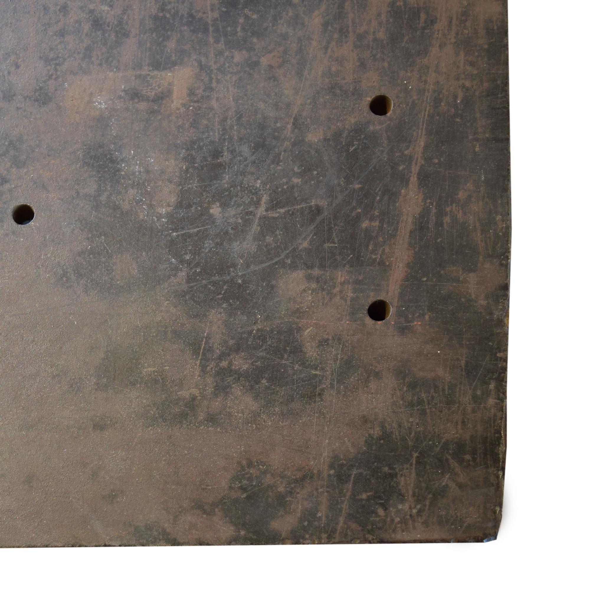 An Industrial Welding Table 73.5" W x 48" D x 31" H — England, Circa 1900