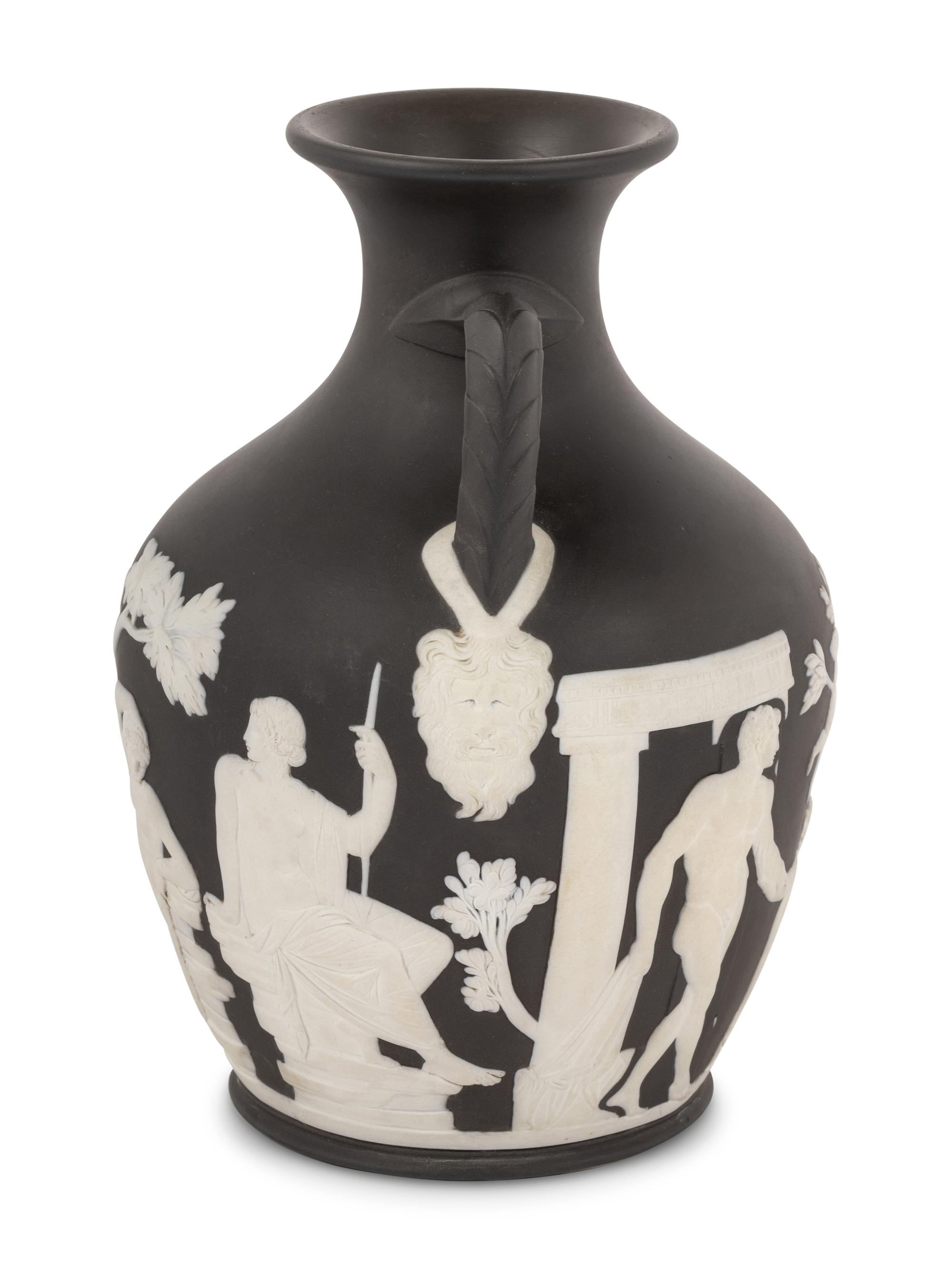 A Wedgwood Jasperware Model of the Portland Vase