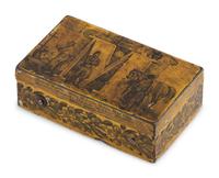 A Musical Movement in a Tin Transfer Box