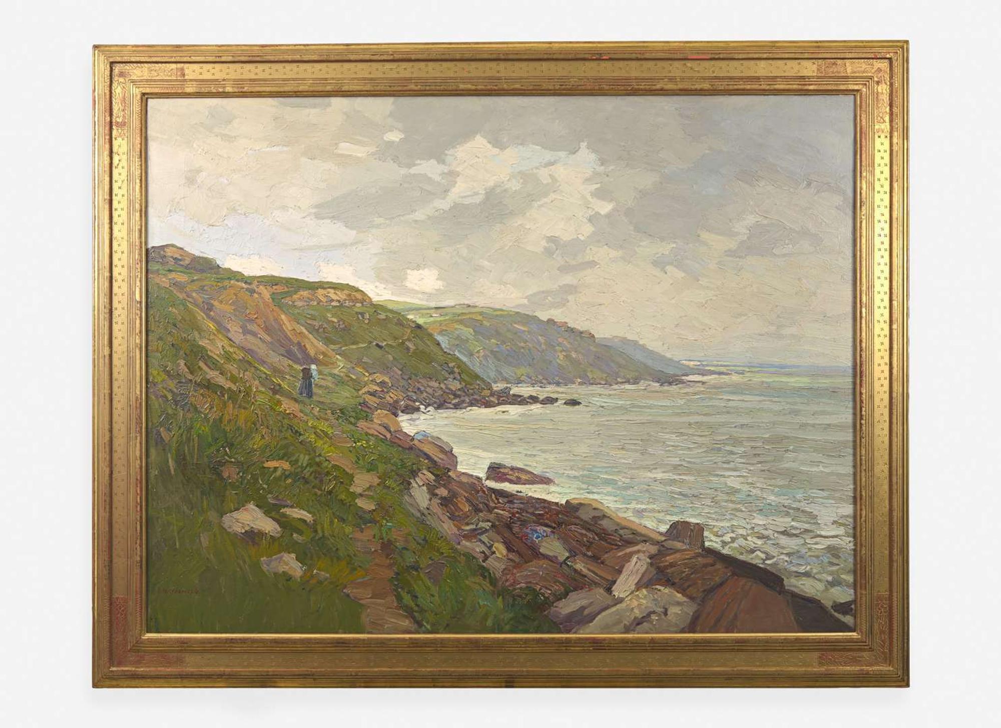Edward Willis Redfield (American, 1869-1965) - Coast of France