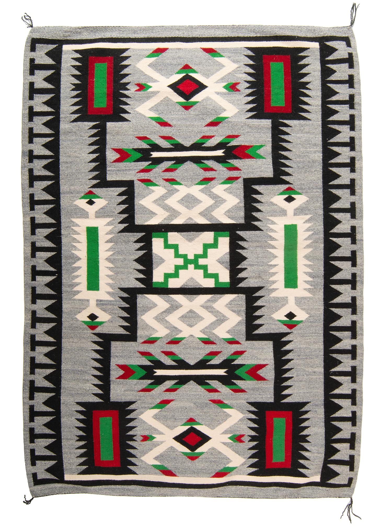 Navajo Storm Pattern Weaving / Rug