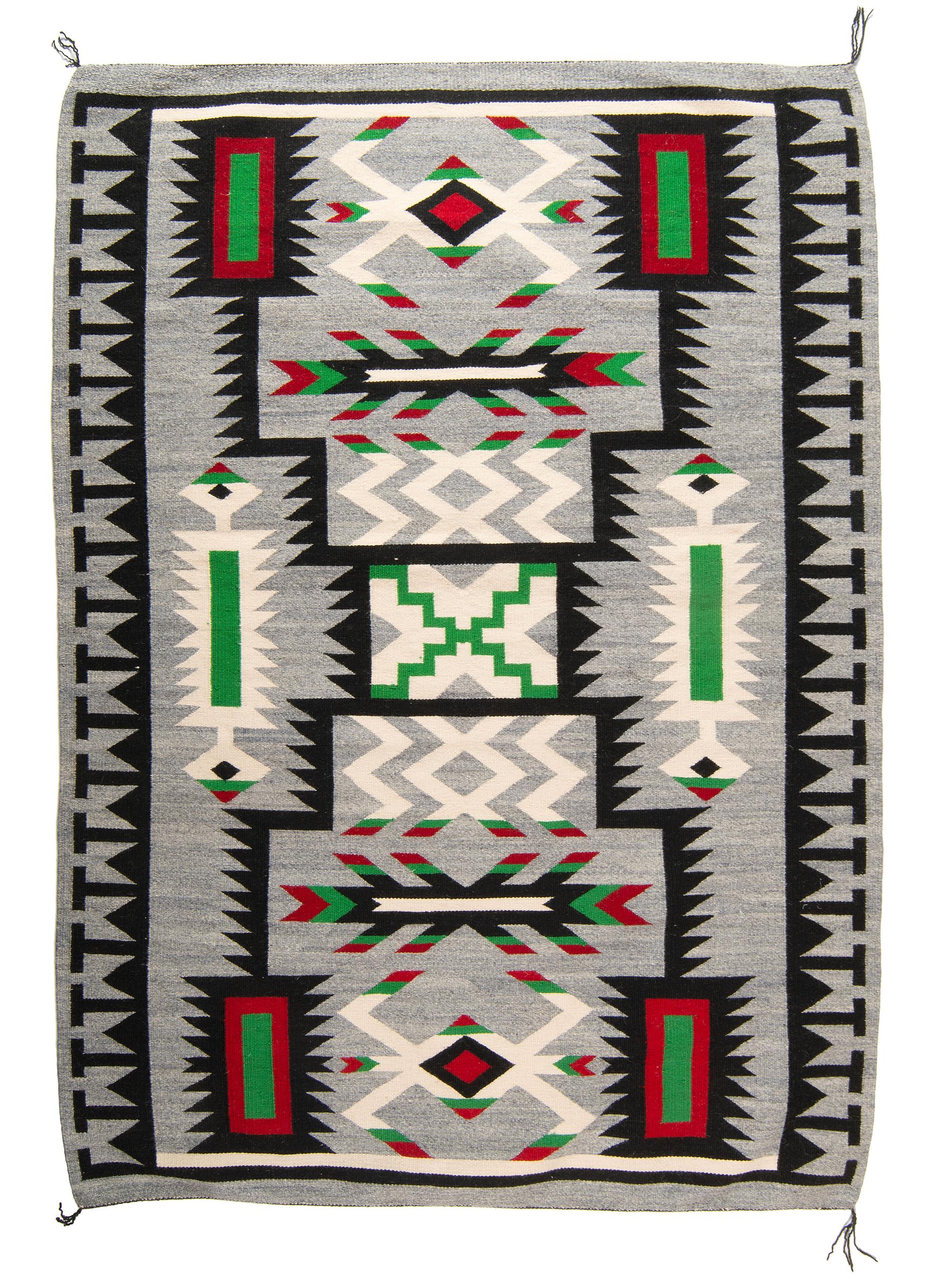Navajo Storm Pattern Weaving / Rug
