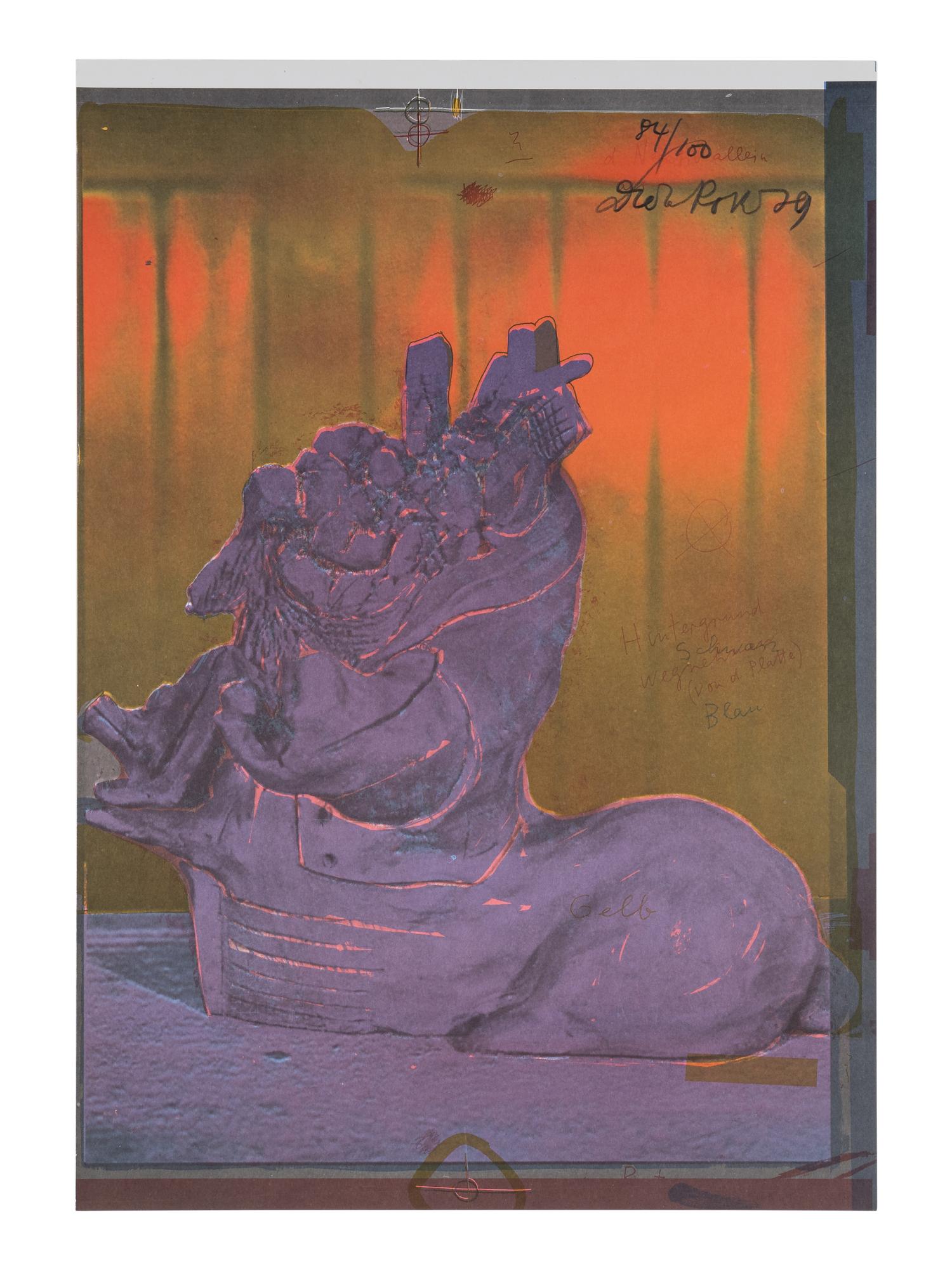 2 times 5 Dogs (the complete portfolio of 14 works), 1979