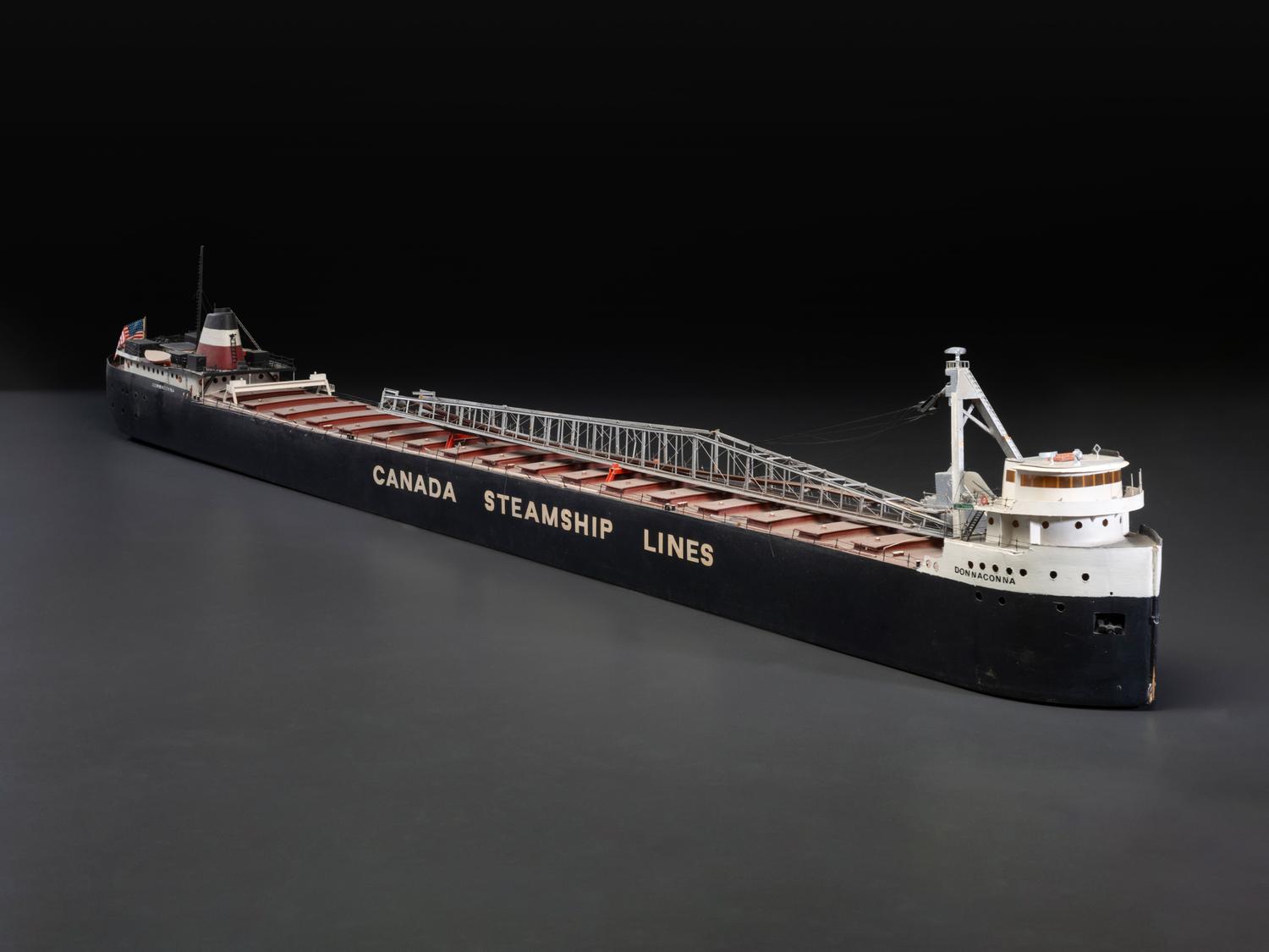 A Great Lakes Bulk Freighter Model, SS Donnacona