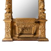 An Italian Giltwood Pier Mirror
