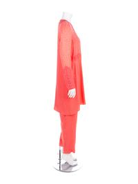 Two Oscar de la Renta Size 12 Ensembles, 1980-90s