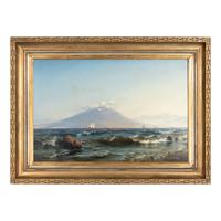 Carl Frederick Sørensen (Danish, 1818-1879) — The Bay of Naples , 1866